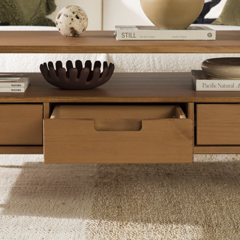 Walker Edison Coffee Table with Storage Wayfair.co.uk